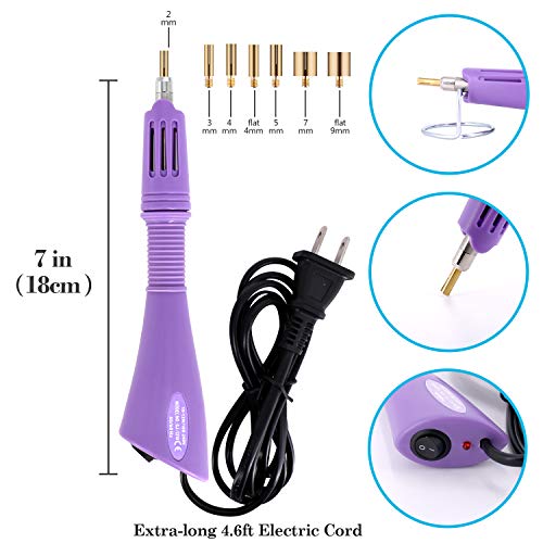 Hotfix Applicator, GLTECK DIY Hot Fix Rhinestone Applicator Wand S...