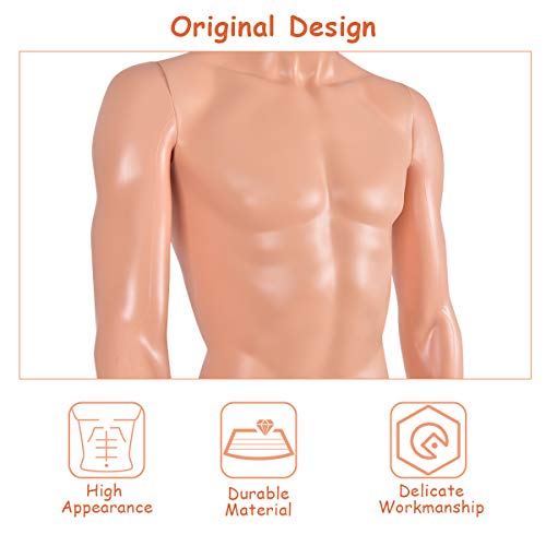 Giantex 6 FT Adjustable Male Mannequin Make-up Manikin Metal Stand...
