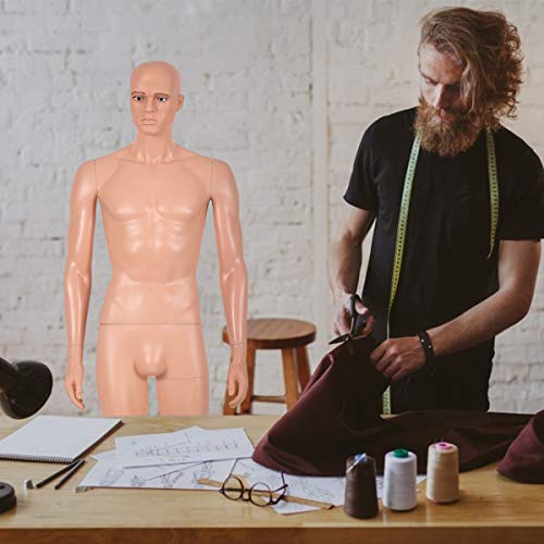 Giantex 6 FT Adjustable Male Mannequin Make-up Manikin Metal Stand...