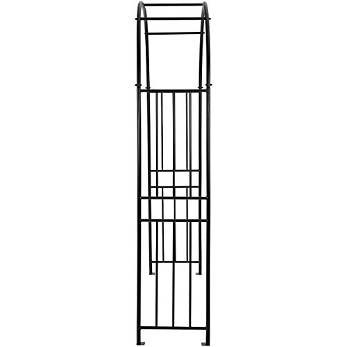 Giantex 7.2Ft Garden Arch, Outdoor Steel Arbor w/Stakes, Decorativ...