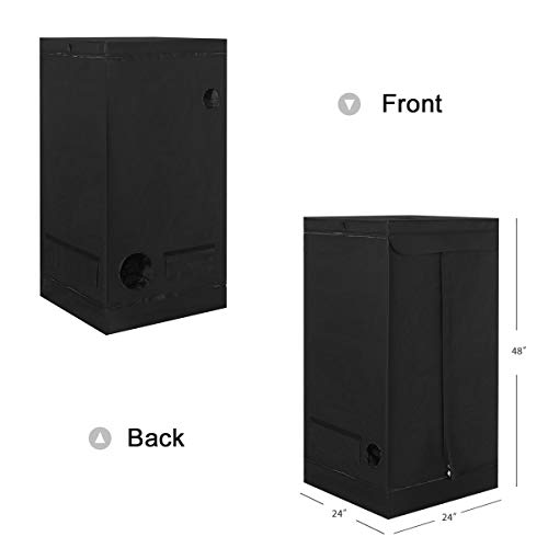 Giantex Plant Growing Tent Indoor Grow Tent Room Reflective Hydrop...