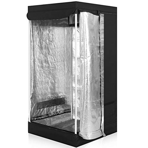 Giantex Plant Growing Tent Indoor Grow Tent Room Reflective Hydrop...