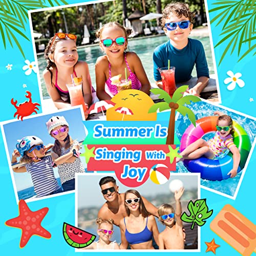GIFTINBOX 24 Pack Kids Sunglasses Bulk, Kids Sunglasses Party Favo...