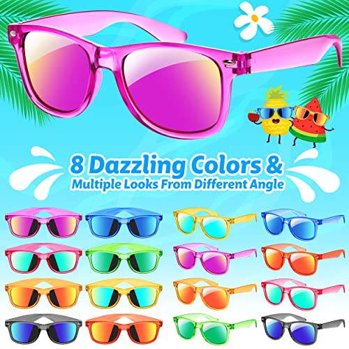 GIFTINBOX 24 Pack Kids Sunglasses Bulk, Kids Sunglasses Party Favo...