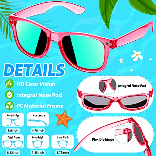 GIFTINBOX 24 Pack Kids Sunglasses Bulk, Kids Sunglasses Party Favo...