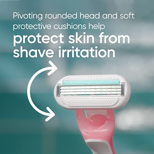 Gillette Venus Razor 3ct, Disposable Razors Women, Sensitive Skin,...