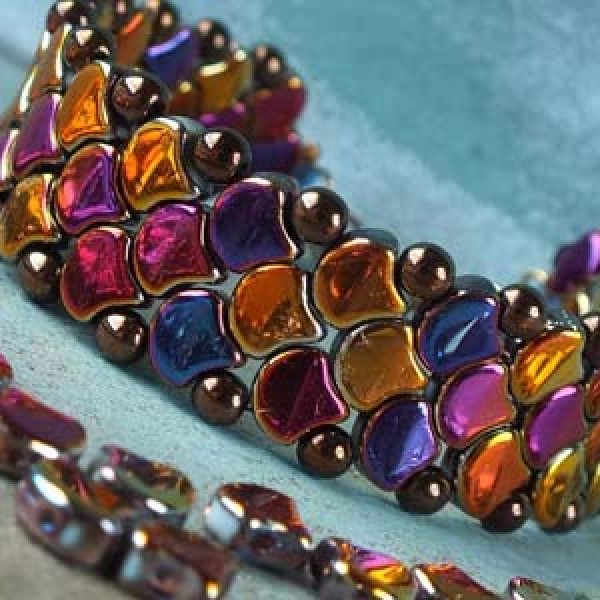 20 Grams GINKO Beads. 70-75 Beads. Huge Assortment of Colors and F...