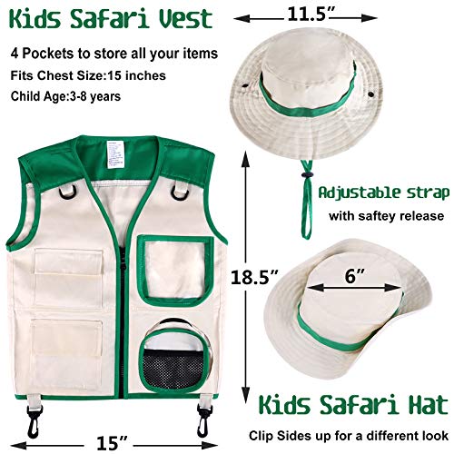 GINMIC Kids Explorer Kit & Bug Catching Kit, 11 Pcs Outdoor Explor...