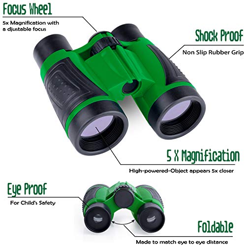 GINMIC Kids Explorer Kit & Bug Catching Kit, 11 Pcs Outdoor Explor...
