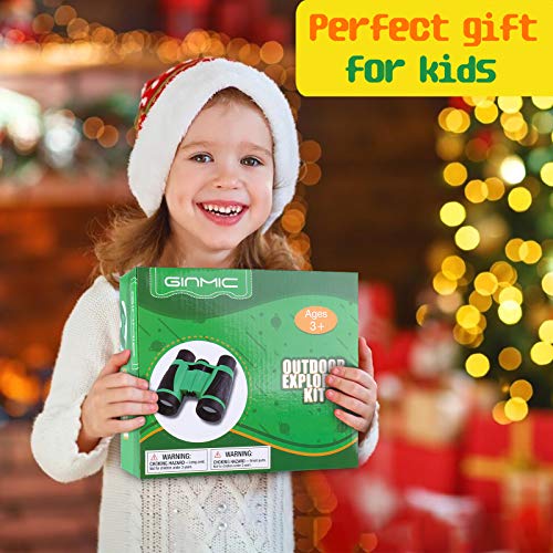 GINMIC Kids Explorer Kit & Bug Catching Kit, 11 Pcs Outdoor Explor...