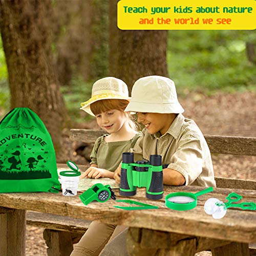 GINMIC Kids Explorer Kit & Bug Catching Kit, 11 Pcs Outdoor Explor...