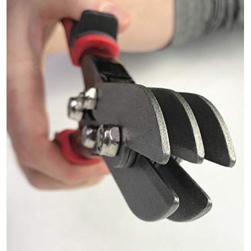 Gino Development 02-0105 TruePower 5-Blade Hand Crimper HVAC Ductw...