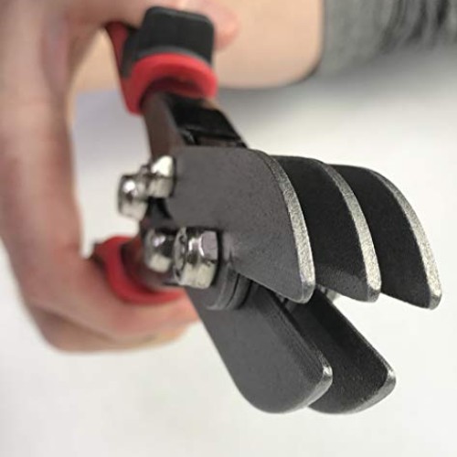 Gino Development 02-0105 TruePower 5-Blade Hand Crimper HVAC Ductw...
