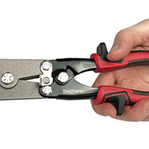 Gino Development 02-0105 TruePower 5-Blade Hand Crimper HVAC Ductw...