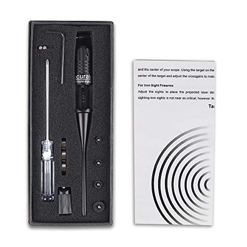 Give Me Bore Sight Kit Red Boresighters for .22 to .50 Caliber Rif...