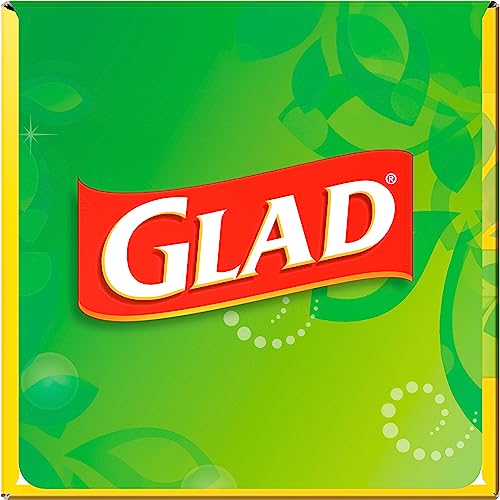 Glad Medium Drawstring Trash Bags, 8 Gal, Gain Original Scent with...