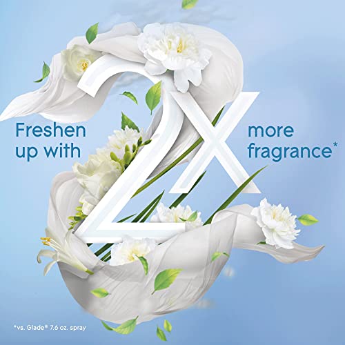 Glade Air Freshener Room Spray, Clean Linen, 8.3 oz, 6 Count