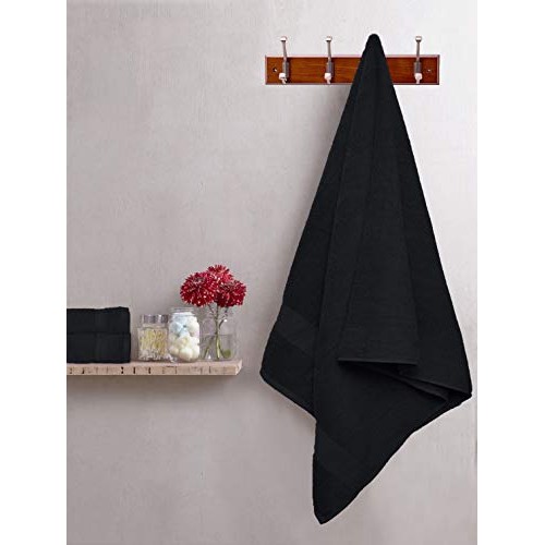 GLAMBURG Ultra Soft 8-Piece Towel Set - 100% Pure Ringspun Cotton,...
