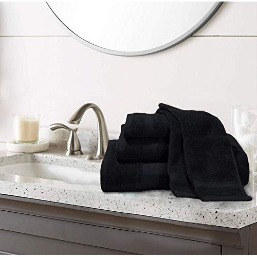 GLAMBURG Ultra Soft 8-Piece Towel Set - 100% Pure Ringspun Cotton,...