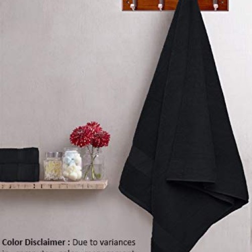 GLAMBURG Ultra Soft 8-Piece Towel Set - 100% Pure Ringspun Cotton,...