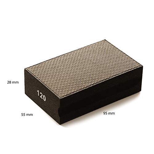Glass Polish 15014| Diamond Hand Pad, Hand-Held Sanding Block for ...