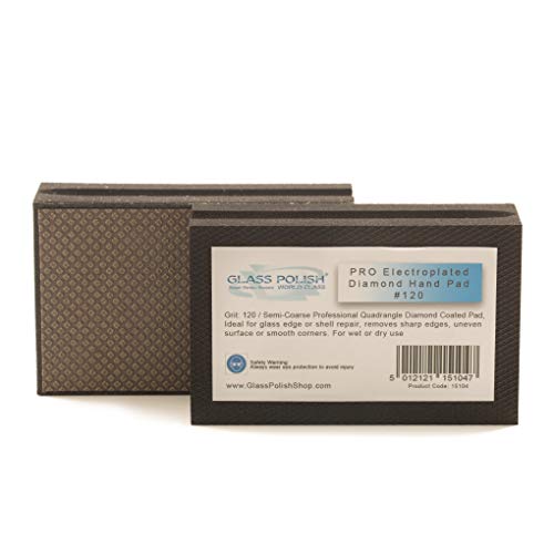 Glass Polish 15014| Diamond Hand Pad, Hand-Held Sanding Block for ...
