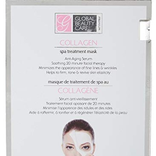 Global Beauty Care - 2 per-pk Collagen Spa Treatment Masks