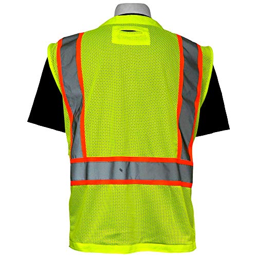 Global Glove GLO-079 - FrogWear HV - High-Visibility Mesh Polyeste...