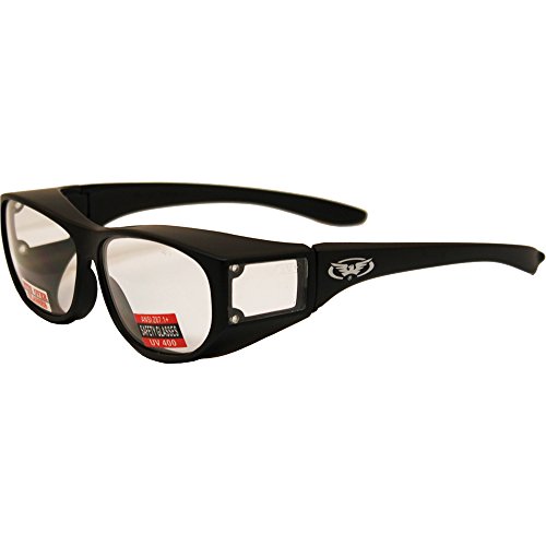 Escort Over Glasses Clear Lens Safety Glasses Has Matching Side Le...