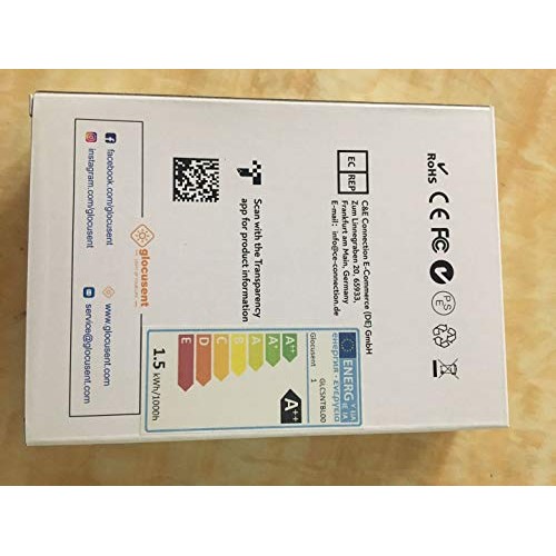 Glocusent LED Neck Reading Light, Book Light for Reading in Bed, 3...