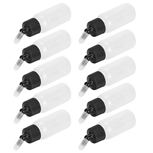 10pcs Airbrush Bottles, 30ml Airbrush Bottles Transparent Airbrush...