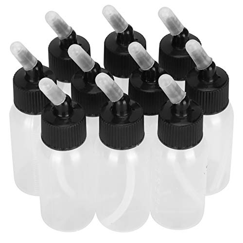 10pcs Airbrush Bottles, 30ml Airbrush Bottles Transparent Airbrush...