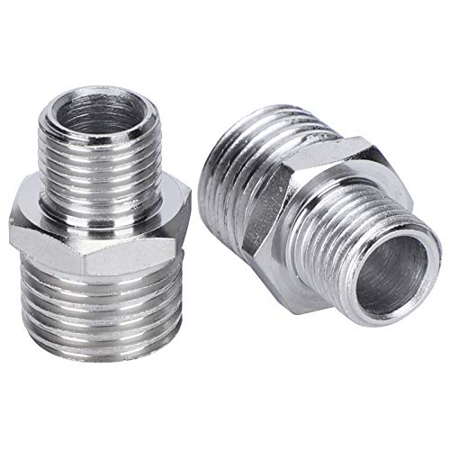 Airbrush Adapter Set, 6Pcs Male Thread G1/8in to G1/4in Airbrush C...