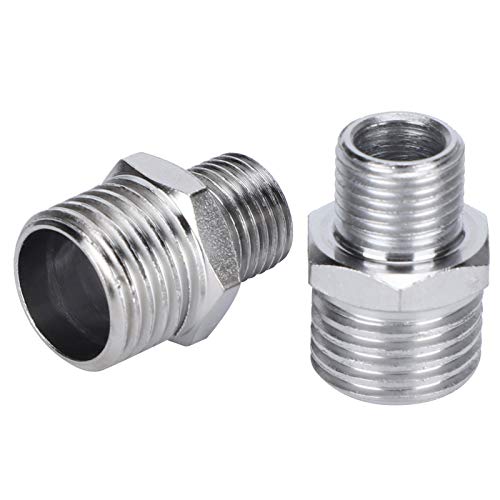 Airbrush Adapter Set, 6Pcs Male Thread G1/8in to G1/4in Airbrush C...
