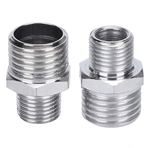 Airbrush Adapter Set, 6Pcs Male Thread G1/8in to G1/4in Airbrush C...