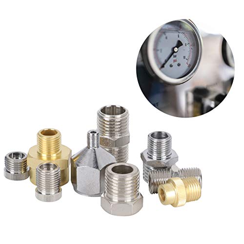 Airbrush Adapter Set, 9Pcs Airbrush Connector Set Painting Spray G...