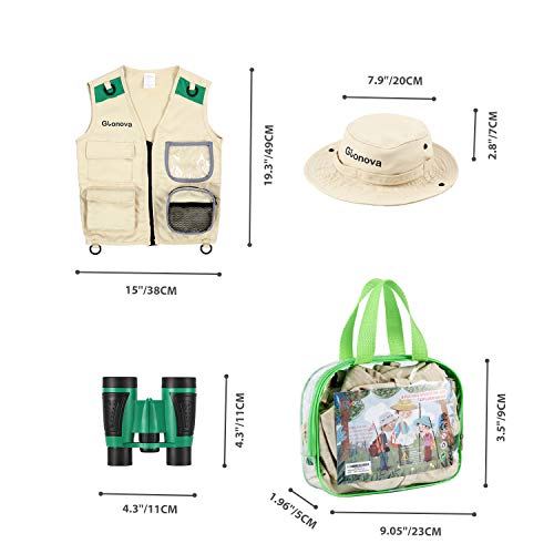 Glonova Kids Explorer Kit for Boys Girls, Adventure Exploration Ki...