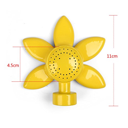 glorden Flower Design Circular Spot Sprinkler with Gentle Water Fl...