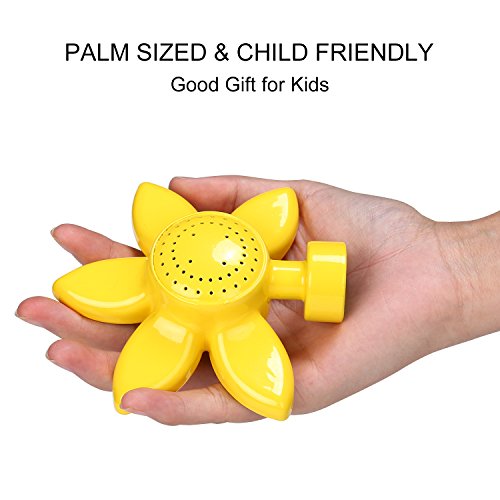 glorden Flower Design Circular Spot Sprinkler with Gentle Water Fl...