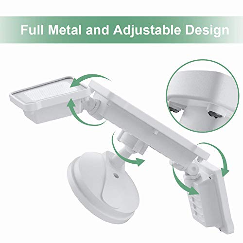 Full Metal Dusk to Dawn Exterior Flood Light - Super Bright Securi...