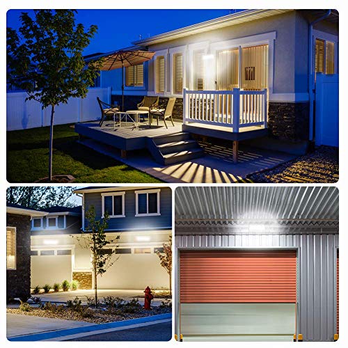 Full Metal Dusk to Dawn Exterior Flood Light - Super Bright Securi...