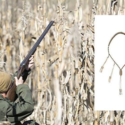 GLORYFIRE Duck Call Lanyard with Removable Drops Secures 5 Call Pr...