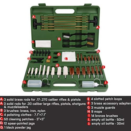 GLORYFIRE Universal Cleaning Kit Hunting Rifle Hand Shot Gu...