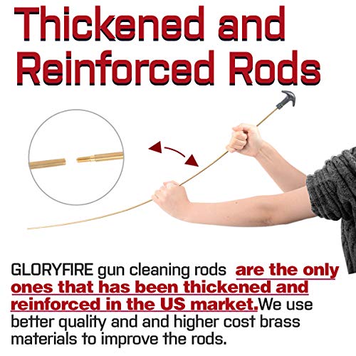 GLORYFIRE Universal Cleaning Kit Hunting Rifle Hand Shot Gu...