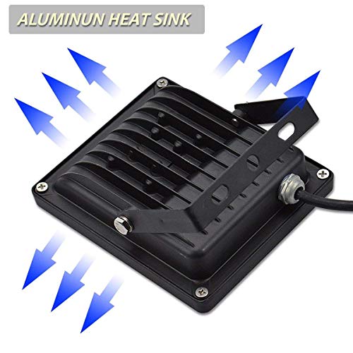 GLW 20W RGB LED Flood Lights,Color Changing Floodlight with Remote...