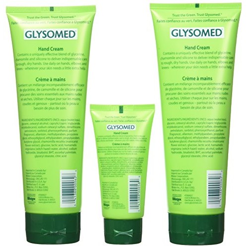 Glysomed Hand Cream Combo 3 Pack 2 X Large Tube 8.5 Fl Oz + 1 X P...