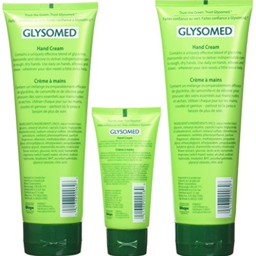 Glysomed Hand Cream Combo 3 Pack 2 X Large Tube 8.5 Fl Oz + 1 X P...