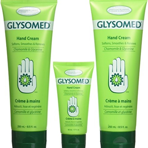 Glysomed Hand Cream Combo 3 Pack 2 X Large Tube 8.5 Fl Oz + 1 X P...