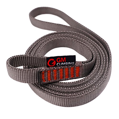 GM CLIMBING Pack of 3 16mm Nylon Sling Runner 120cm / 48inch Gray