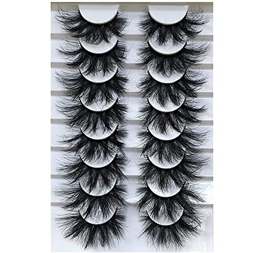 GMAGICTOBO False Eyelashes Fluffy Wispy Eyelashes Faux 3D Mink Las...